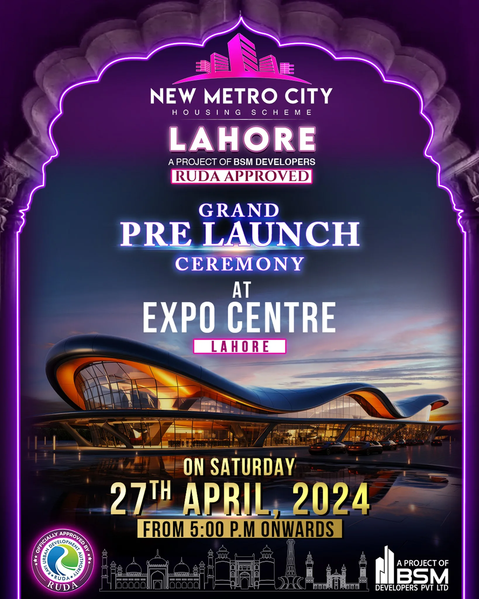 Pre Launch Event at Expo Center Lahore